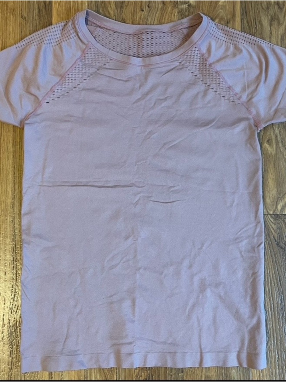 Seamless Short Sleeve Top - Light Lavender